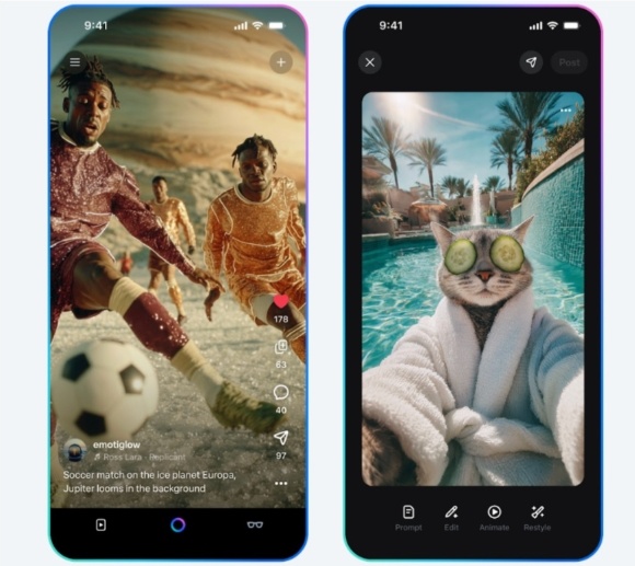 Meta力推AI短视频Vibes进军欧洲！全AI出片惹争议，“AI版TikTok”是未来还是“AI泔水”？-爱智特agent,一站式企业智能体推荐平台,扣子企业智能体,扣子工作流免费复制下载
