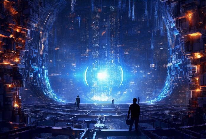 元宇宙 科幻 赛博朋克 绘画 (4)大模型 (图片来源:AI合成) 元宇宙 科幻 赛博朋克 绘画 (4)大模型