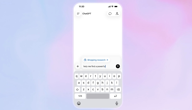 ChatGPT上新“购物研究”：借助用户记忆做深度推荐，准确率最高达64%-爱智特agent,一站式企业智能体推荐平台,扣子企业智能体,扣子工作流免费复制下载