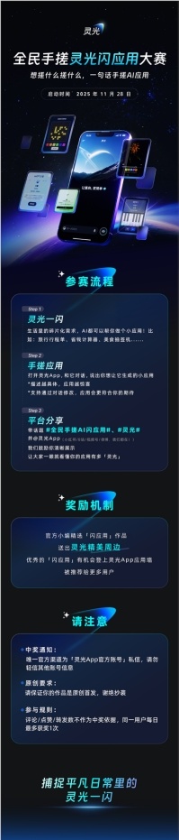 “全民手搓灵光闪应用大赛”启动，一句话就能做AI小应用-爱智特agent,一站式企业智能体推荐平台,扣子企业智能体,扣子工作流免费复制下载