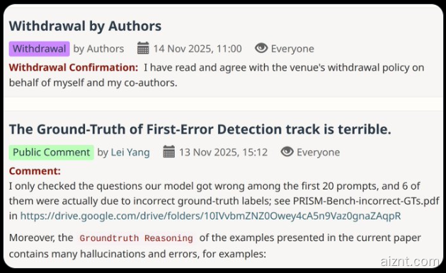 北京程序员通宵“扫雷”：苹果论文曝三成基准标签出错，ICLR稿件紧急更正-爱智特agent,一站式企业智能体推荐平台,扣子企业智能体,扣子工作流免费复制下载