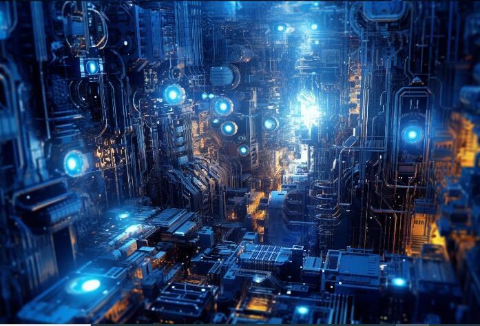 元宇宙 科幻 赛博朋克 绘画 (3)大模型 (图片来源:AI合成) 元宇宙 科幻 赛博朋克 绘画 (3)大模型