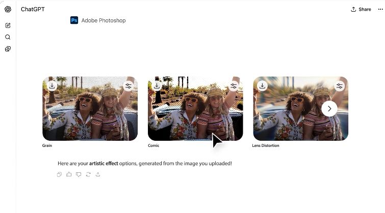 Adobe 将 Photoshop、Acrobat 和 Express 功能引入 ChatGPT 界面-爱智特agent,一站式企业智能体推荐平台,扣子企业智能体,扣子工作流免费复制下载