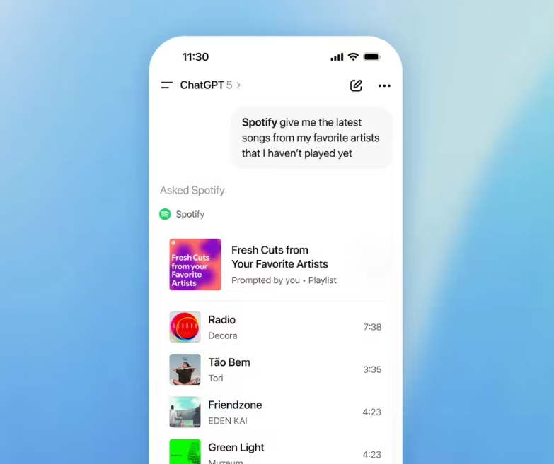 Apple Music 将与 ChatGPT 深度合作，动动嘴就能生成歌单！-爱智特agent,一站式企业智能体推荐平台,扣子企业智能体,扣子工作流免费复制下载