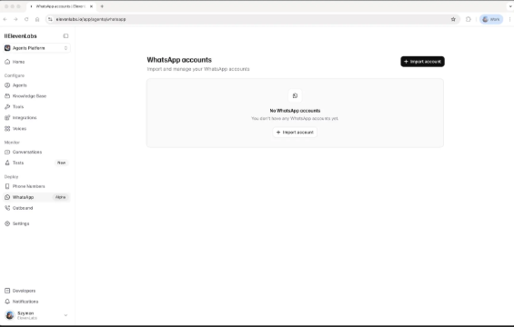 ElevenLabs联通WhatsApp！AI语音助理能接能打、支持批量外呼，客服新纪元到来-爱智特agent,一站式企业智能体推荐平台,扣子企业智能体,扣子工作流免费复制下载
