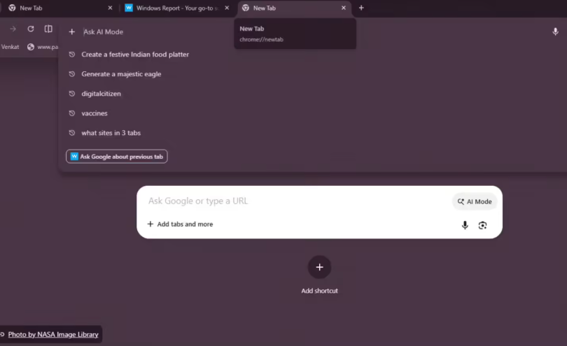 谷歌 Chrome 推出重磅 AI 升级：搜索框全面改造，跨标签页协作成新亮点-爱智特agent,一站式企业智能体推荐平台,扣子企业智能体,扣子工作流免费复制下载