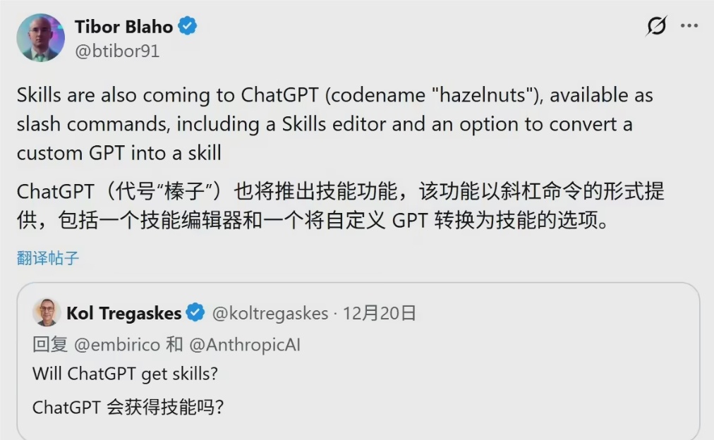 OpenAI 测试全新“技能”能力，ChatGPT 更聪明地搞定复杂任务-爱智特agent,一站式企业智能体推荐平台,扣子企业智能体,扣子工作流免费复制下载