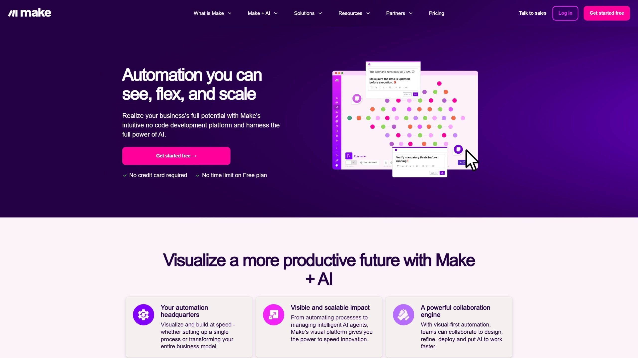 Make - AI驱动的工作流和智能体编排自动化平台-爱智特agent,一站式企业智能体推荐平台,扣子企业智能体,扣子工作流免费复制下载