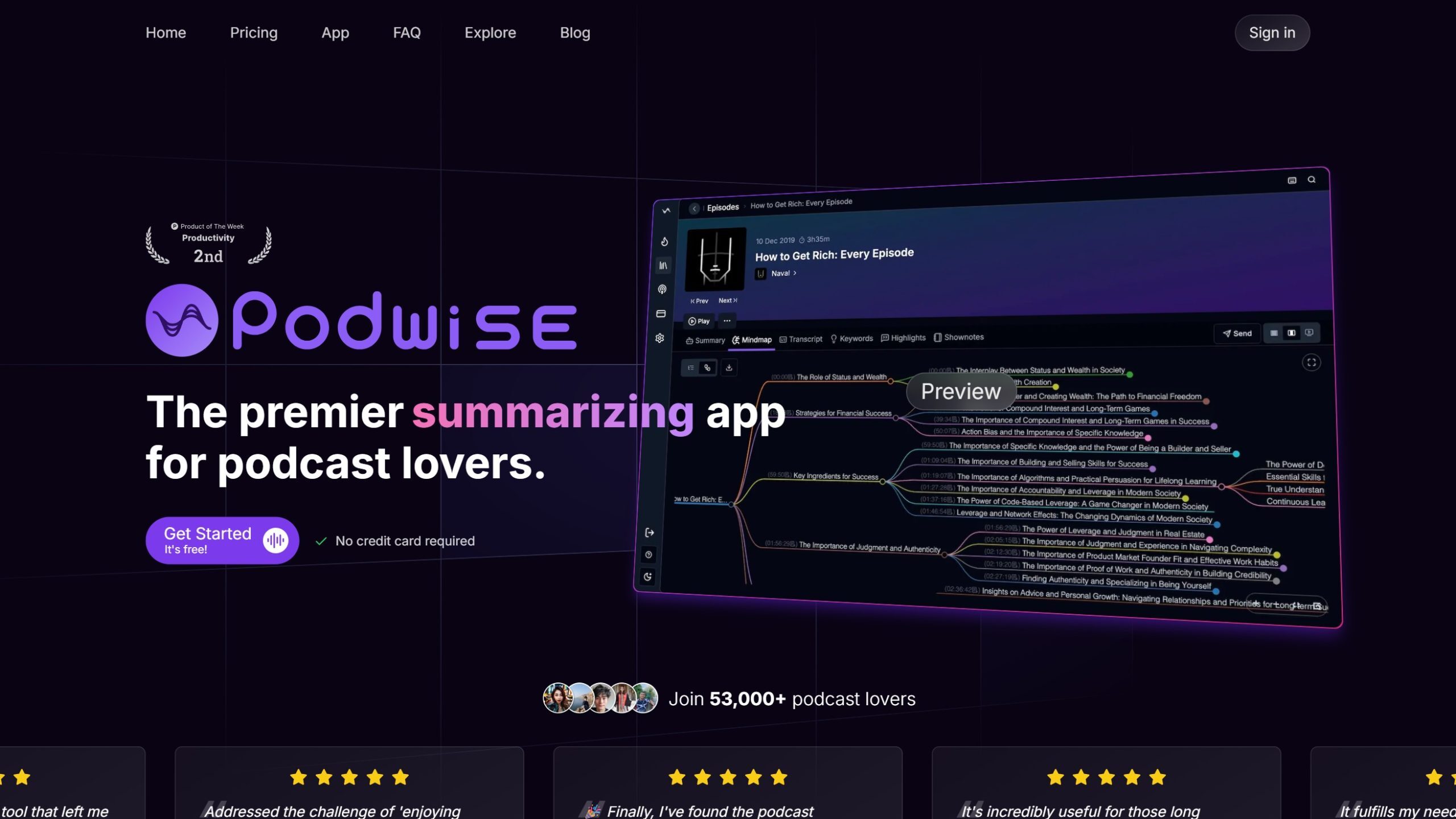 Podwise - 为播客听众设计的AI学习工具-爱智特agent,一站式企业智能体推荐平台,扣子企业智能体,扣子工作流免费复制下载