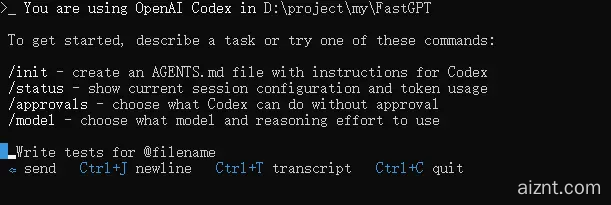 图片[4]-Codex对接第三方模型教程，Codex使用中转API价格是官方的1折-爱智特agent,一站式企业智能体推荐平台,扣子企业智能体,扣子工作流免费复制下载