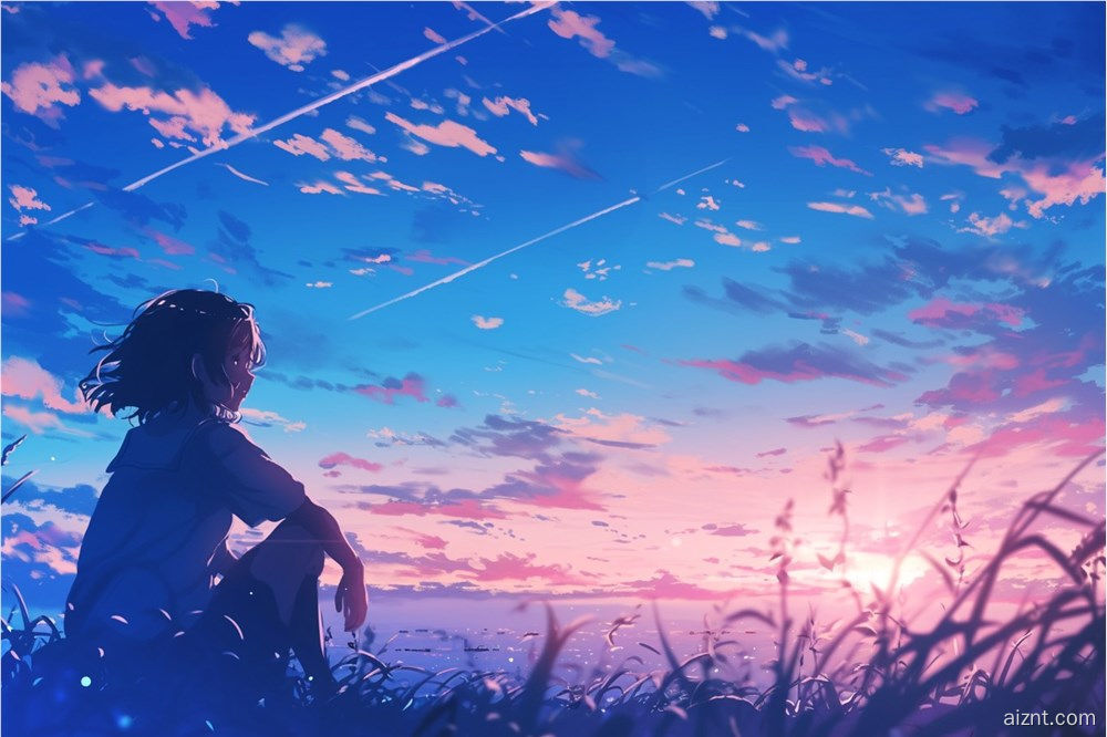 唯美 动漫 二次元 插画