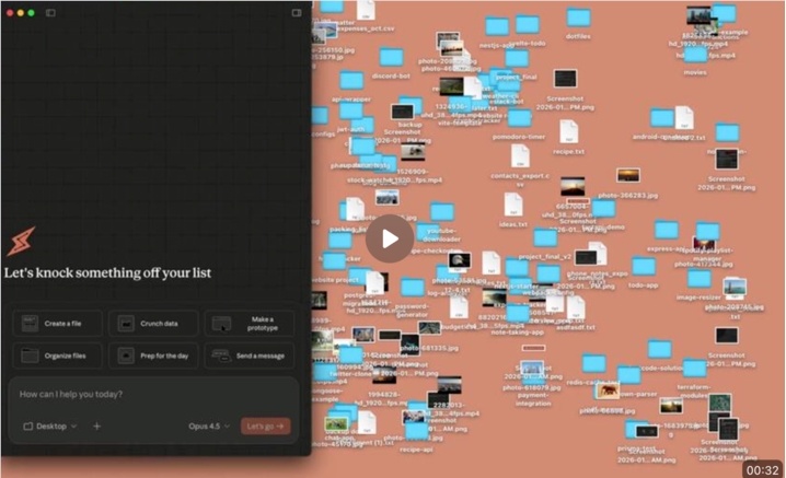 Claude Cowork两周“自举”上线：4600万人围观的AI办公变革，是效率利器还是安全隐忧？-爱智特agent,一站式企业智能体推荐平台,扣子企业智能体,扣子工作流免费复制下载