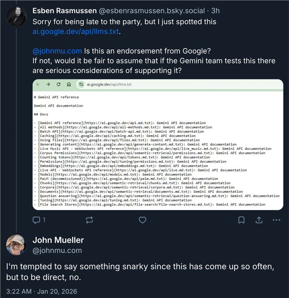 谷歌再澄清：LLMs.txt 不是官方标准，别再误会-爱智特agent,一站式企业智能体推荐平台,扣子企业智能体,扣子工作流免费复制下载