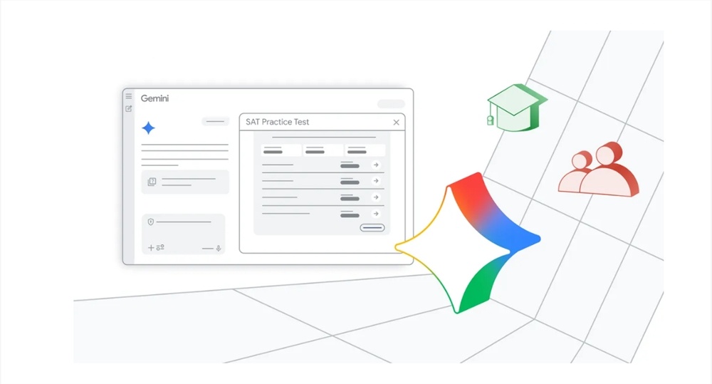 谷歌Gemini上线免费SAT全程模拟考试功能-爱智特agent,一站式企业智能体推荐平台,扣子企业智能体,扣子工作流免费复制下载