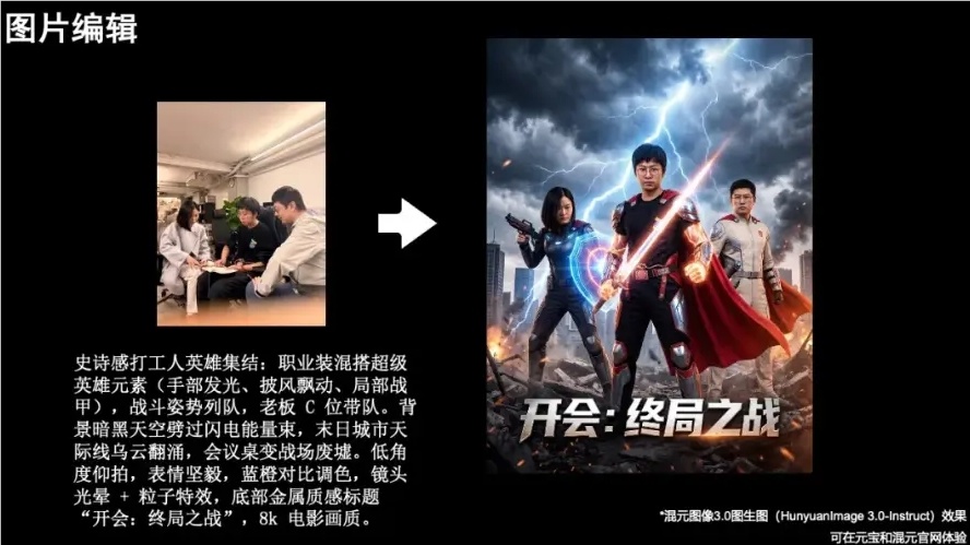 图像编辑迈入“思考”阶段：腾讯发布混元图像 3.0 图生图模型-爱智特agent,一站式企业智能体推荐平台,扣子企业智能体,扣子工作流免费复制下载