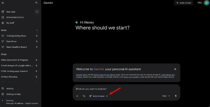 Google Chrome 推出“自动浏览”新功能，AI 代理替你处理线上事务-爱智特agent,一站式企业智能体推荐平台,扣子企业智能体,扣子工作流免费复制下载