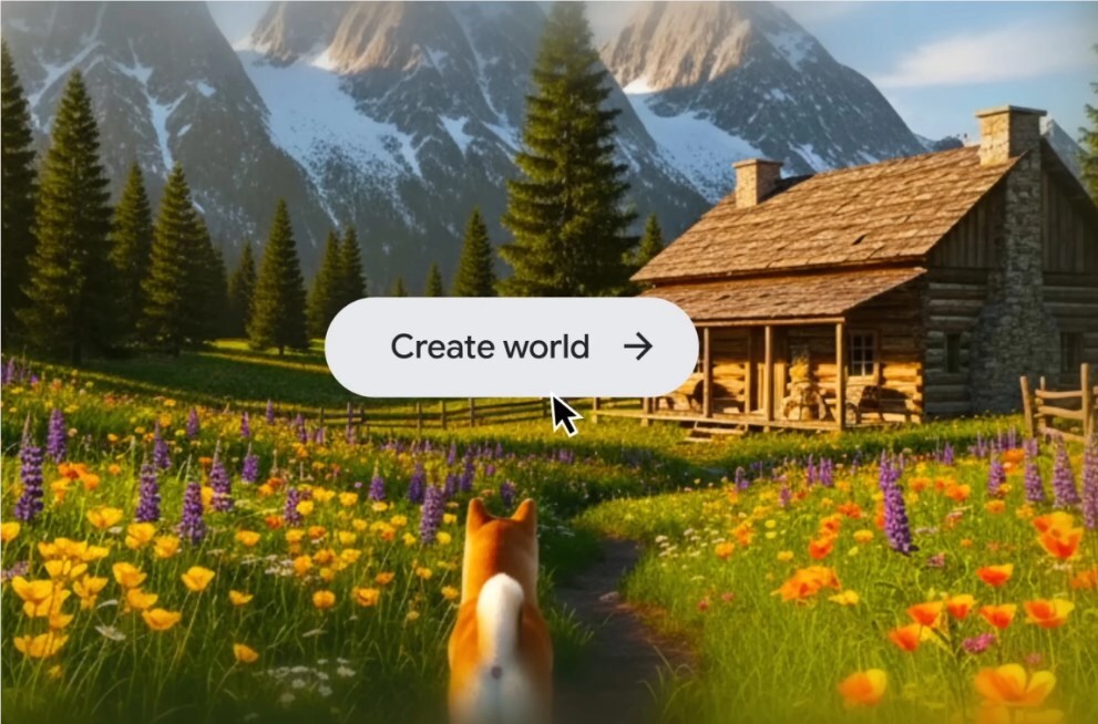 涂鸦成游戏：Google 推出 Project Genie，一句话即刻生成可互动虚拟世界-爱智特agent,一站式企业智能体推荐平台,扣子企业智能体,扣子工作流免费复制下载