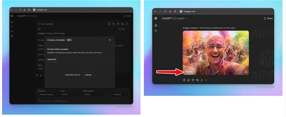 OpenAI内测ChatGPT写作模板：上传样本还原个人文风-爱智特agent,一站式企业智能体推荐平台,扣子企业智能体,扣子工作流免费复制下载