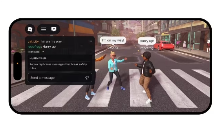 Roblox上线AI实时改写，违规聊天不再被‘#’打断-爱智特agent,一站式企业智能体推荐平台,扣子企业智能体,扣子工作流免费复制下载