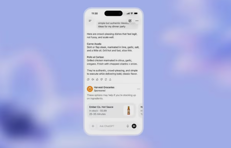 聊天框要插广告？OpenAI澄清ChatGPT“接广告”风波：暂不全球上线，仅这两类用户可见-爱智特agent,一站式企业智能体推荐平台,扣子企业智能体,扣子工作流免费复制下载