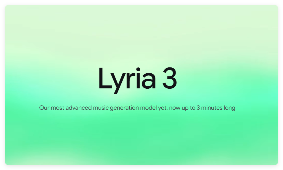 Google DeepMind 推出 Lyria 3 Pro:AI 音乐从“30 秒片段”到完整歌曲-爱智特agent,一站式企业智能体推荐平台,扣子企业智能体,扣子工作流免费复制下载