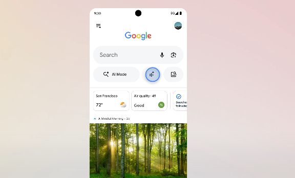 谷歌全球发布Search Live:Gemini3.1Flash Live加持,手机摄像头实现实时AI搜索-爱智特agent,一站式企业智能体推荐平台,扣子企业智能体,扣子工作流免费复制下载