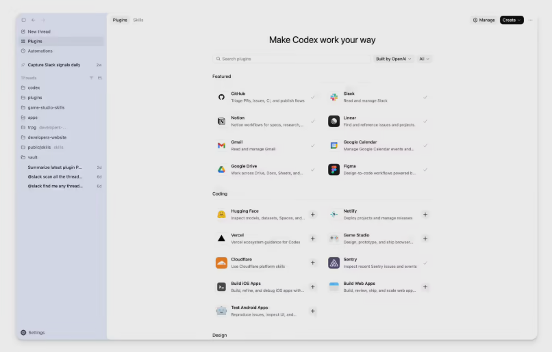 对开发者的重磅利好！OpenAI 发布 Codex 插件：一键打包 Skills 与 MCP 配置-爱智特agent,一站式企业智能体推荐平台,扣子企业智能体,扣子工作流免费复制下载