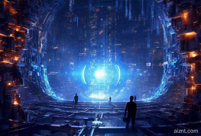 元宇宙 科幻 赛博朋克 绘画 (4)大模型