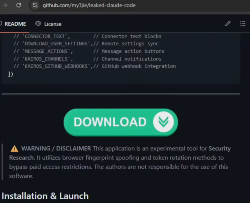 全网注意！Claude Code 源码外泄掀起“连锁风险”：黑客在 GitHub 设局钓鱼-爱智特agent,一站式企业智能体推荐平台,扣子企业智能体,扣子工作流免费复制下载