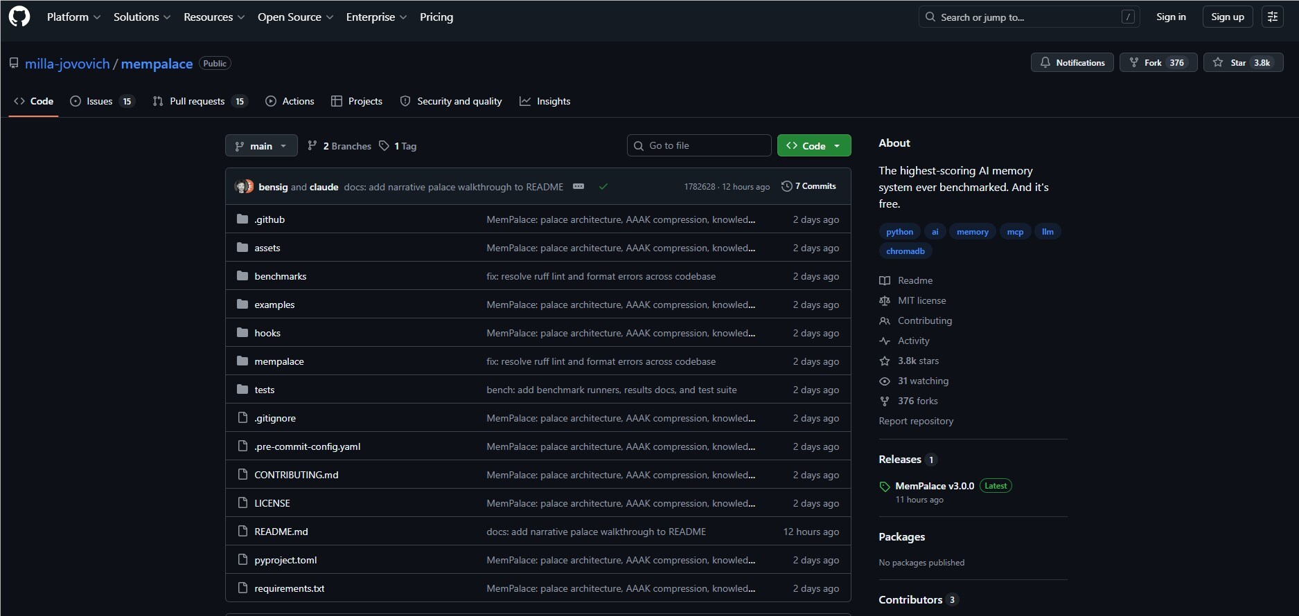 《生化危机》女主米拉·乔沃维奇跨界闯入 AI!GitHub 开源 MemPalace 记忆宫殿系统,行业基准史上首夺满分-爱智特agent,一站式企业智能体推荐平台,扣子企业智能体,扣子工作流免费复制下载