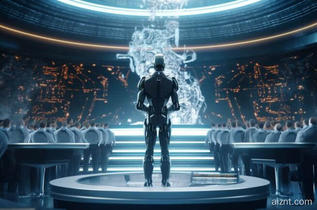 AI教育 演讲 人工智能 (3) (图片来源:AI合成) AI教育 演讲 人工智能 (3)