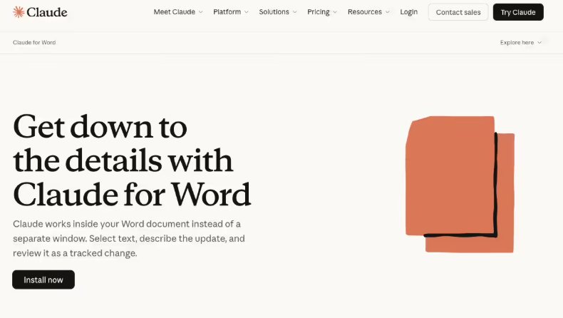 Anthropic 推出 Claude for Word 测试版，定位为“律师的高效拍档”-爱智特agent,一站式企业智能体推荐平台,扣子企业智能体,扣子工作流免费复制下载