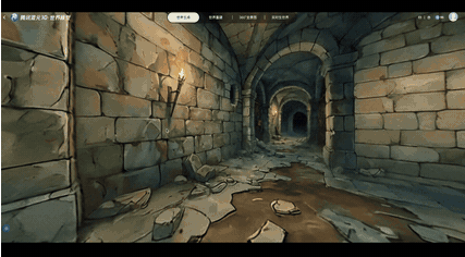 腾讯推出混元3D世界模型2.0：无缝衔接游戏制作流程-爱智特agent,一站式企业智能体推荐平台,扣子企业智能体,扣子工作流免费复制下载