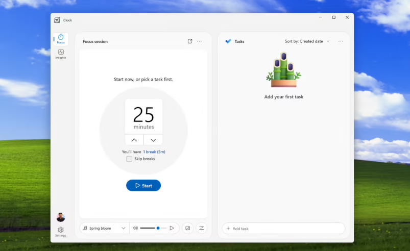 微软将升级 Win11 时钟应用：推出 AI 加持的专注模式与任务面板-爱智特agent,一站式企业智能体推荐平台,扣子企业智能体,扣子工作流免费复制下载
