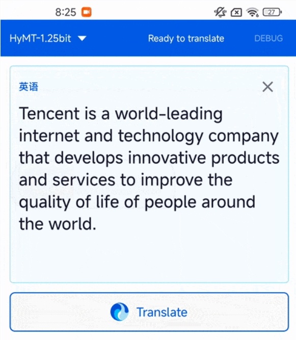 腾讯开源超轻量级离线翻译模型，手机运行内存仅约0.4GB-爱智特agent,一站式企业智能体推荐平台,扣子企业智能体,扣子工作流免费复制下载