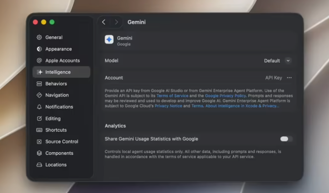 苹果开发生态再升级：Xcode 27 原生接入 Gemini，AI 编程阵容继续扩容-爱智特agent,一站式企业智能体推荐平台,扣子企业智能体,扣子工作流免费复制下载